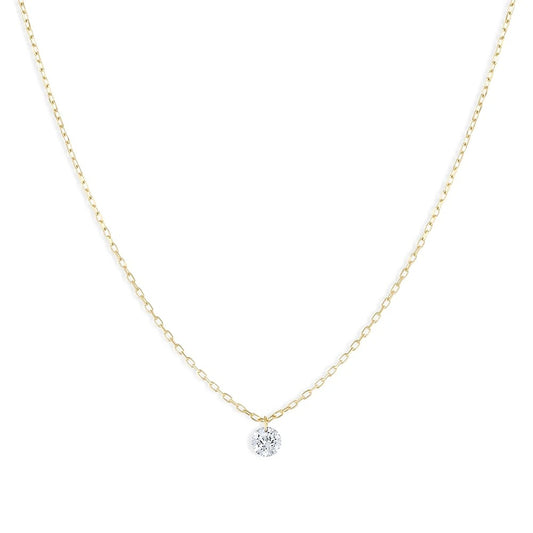 GOLDEN MINIMAL SPARKLE NECKLACE