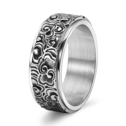 TEXTURED STATEMENT RING